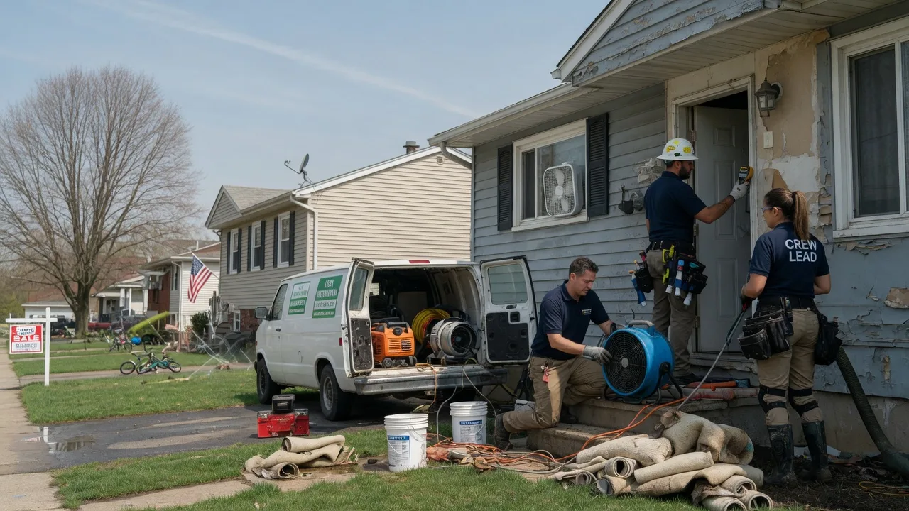 Flood Cleanup in Inez, TX near me